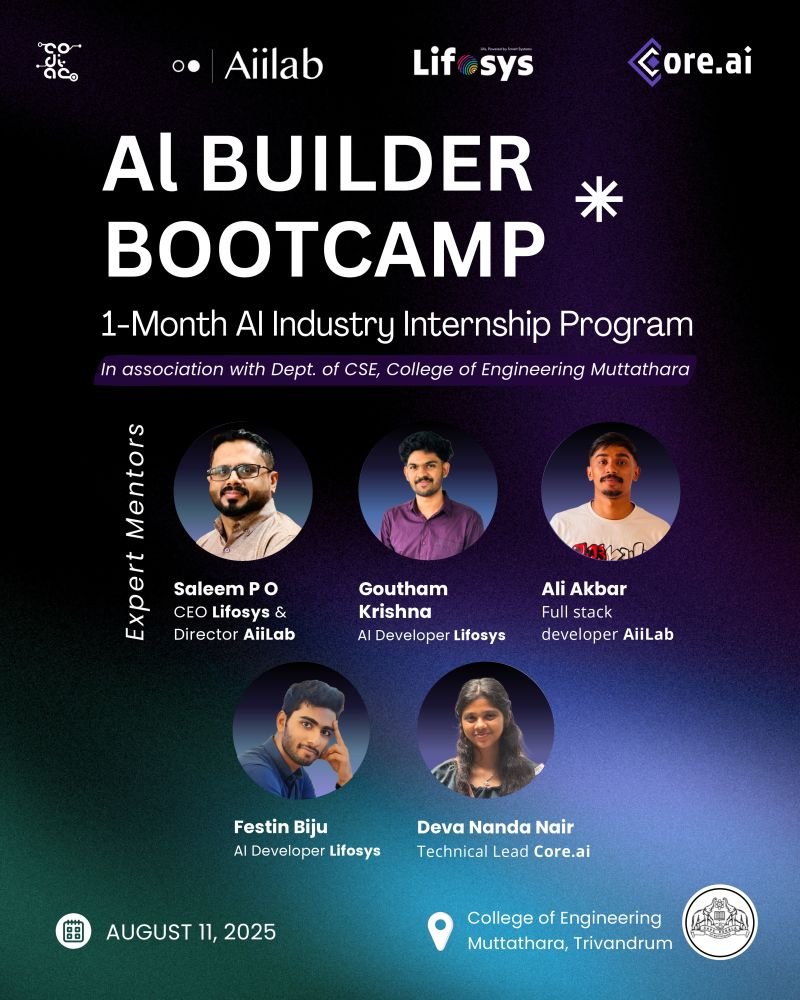 Empowering Next-Gen: AI Builder Internship
